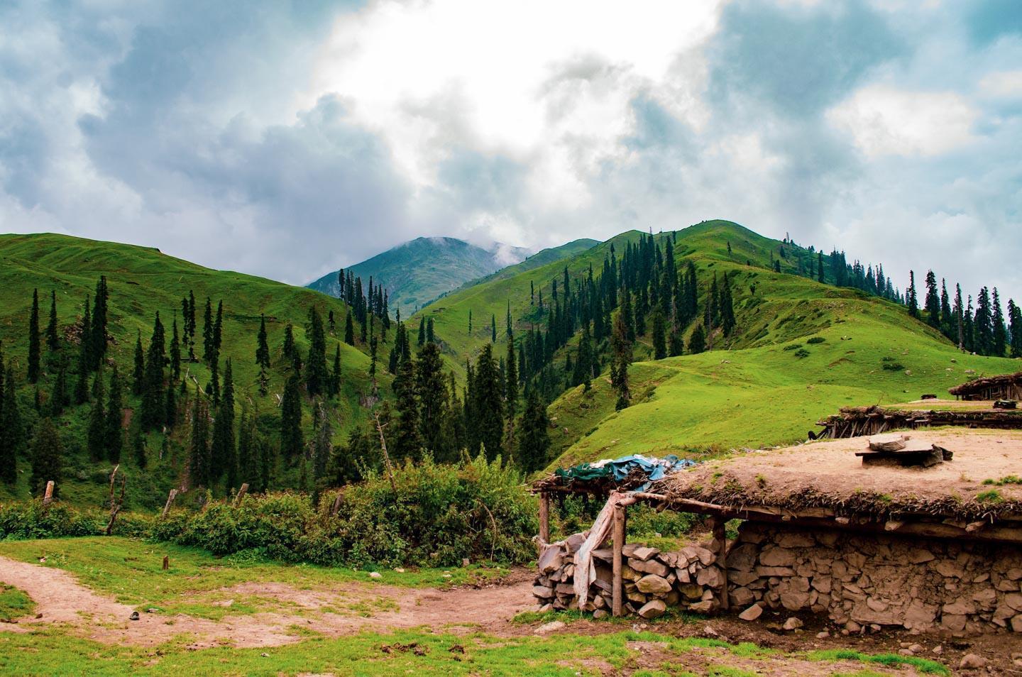 Shogran hut