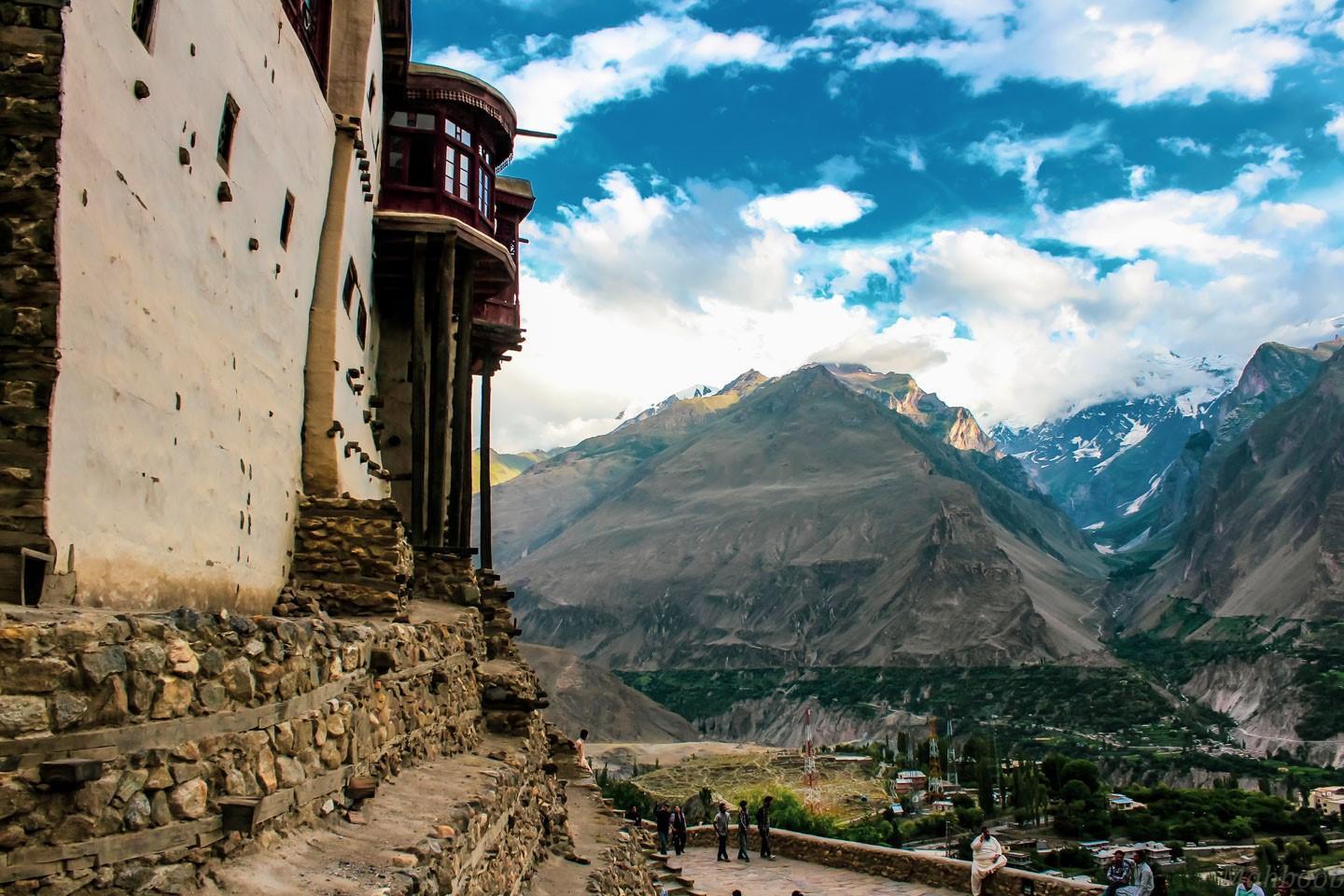 Baltit Fort overlooking Hunza Valley