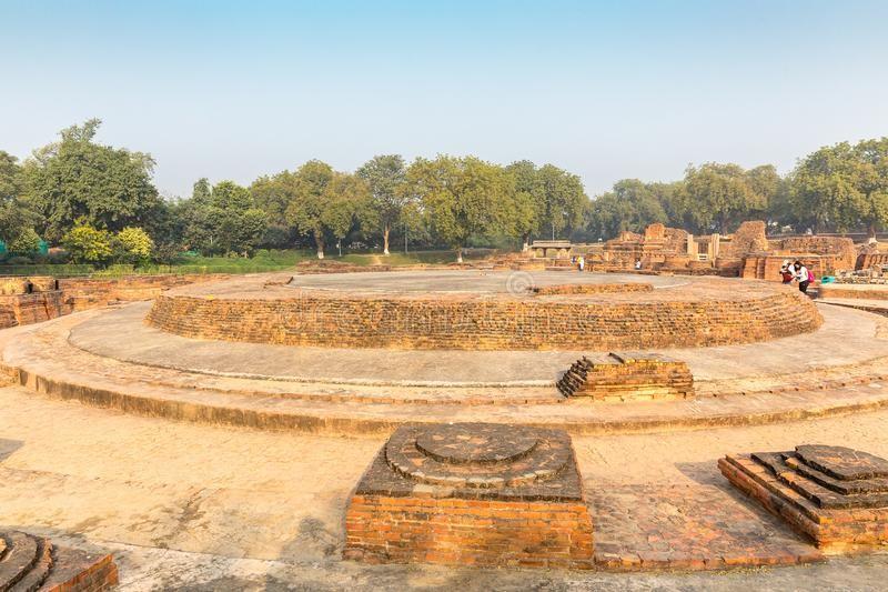 The relics of Dharmarajika Stupa, Taxila, Islamabad